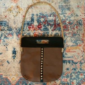 Black and Brown Handbag
